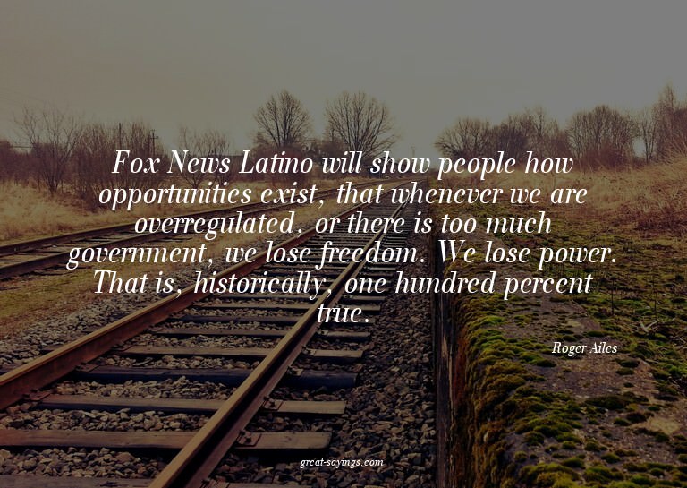 Fox News Latino will show people how opportunities exis