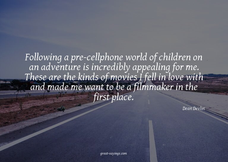 Following a pre-cellphone world of children on an adven