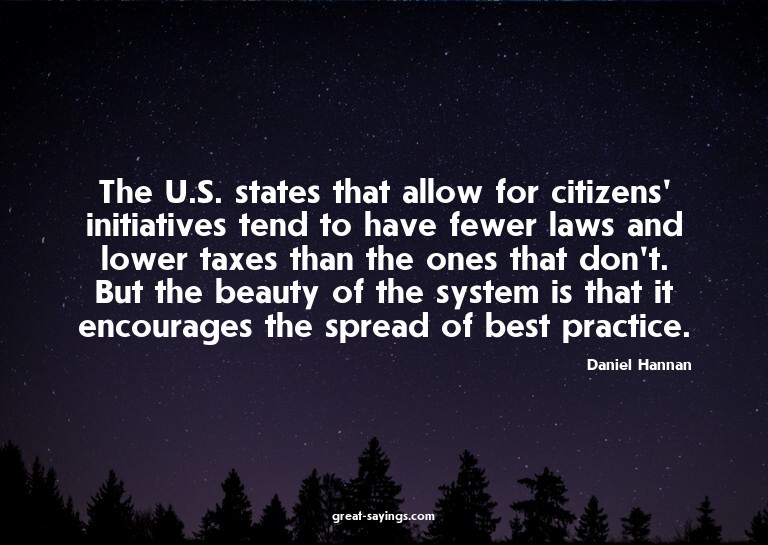 The U.S. states that allow for citizens' initiatives te