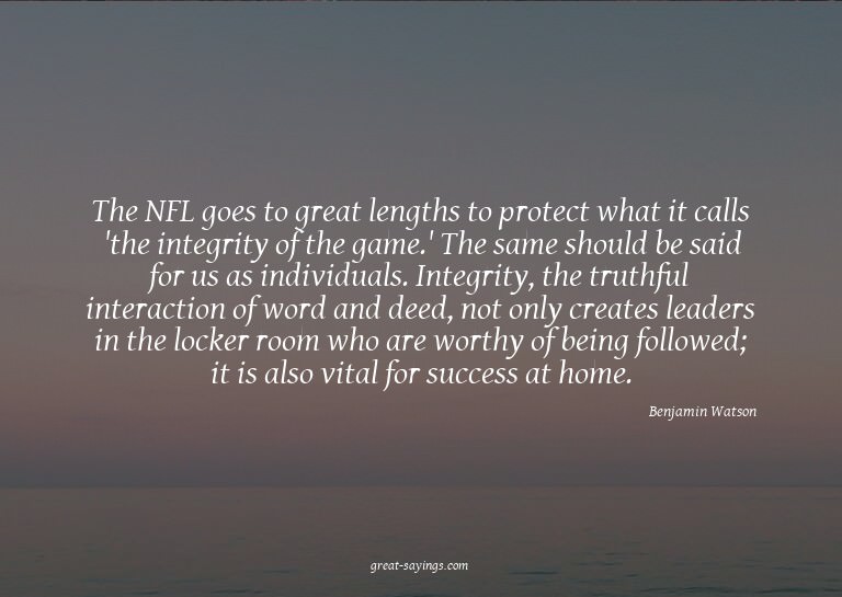 The NFL goes to great lengths to protect what it calls
