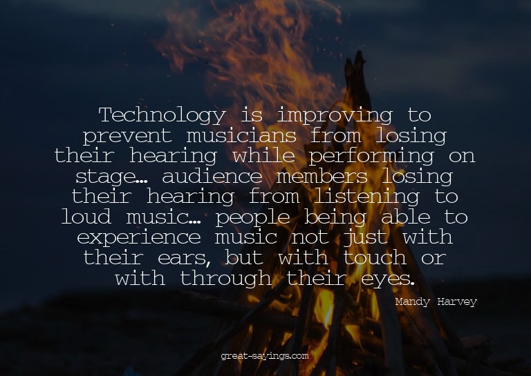 Technology is improving to prevent musicians from losin