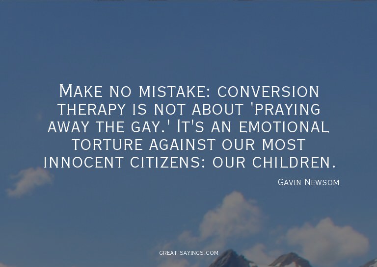 Make no mistake: conversion therapy is not about 'prayi