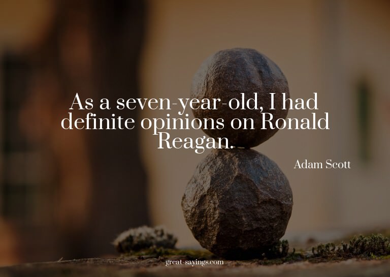 As a seven-year-old, I had definite opinions on Ronald