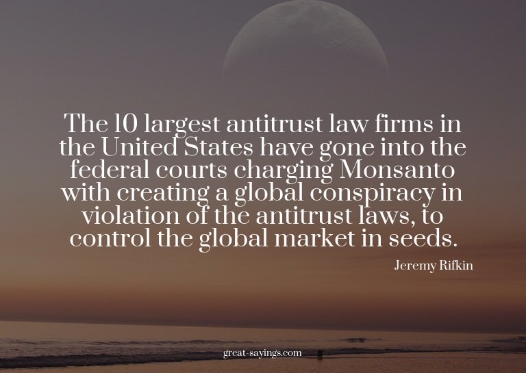 The 10 largest antitrust law firms in the United States