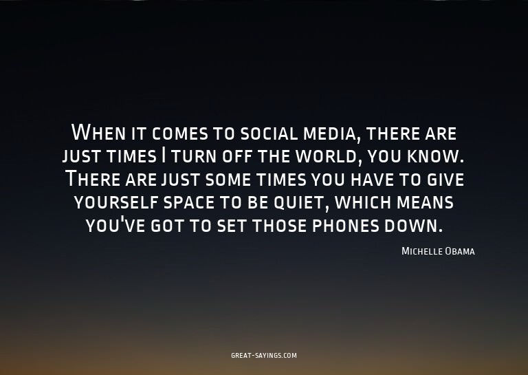 When it comes to social media, there are just times I t