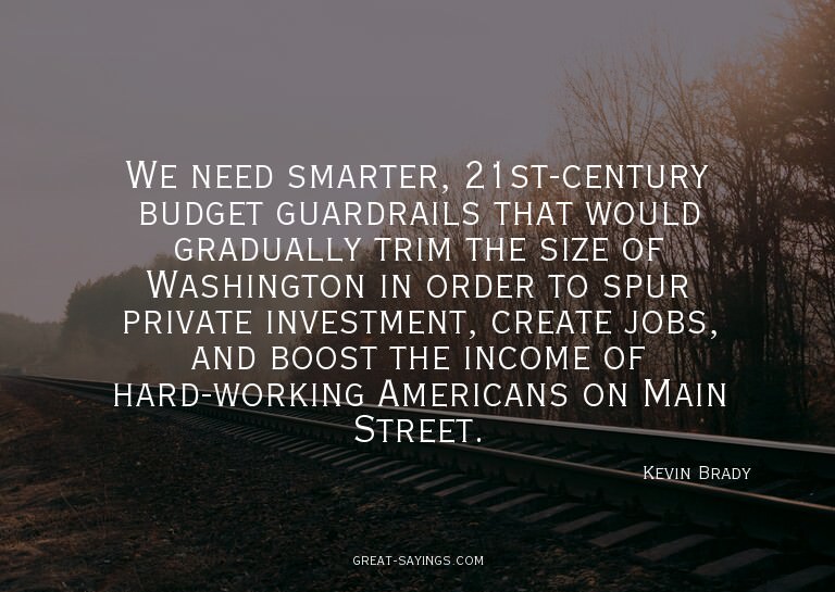 We need smarter, 21st-century budget guardrails that wo