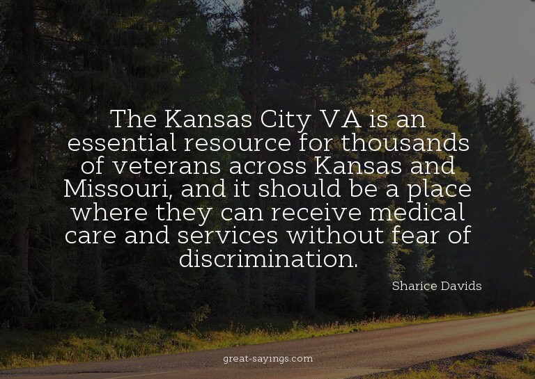 The Kansas City VA is an essential resource for thousan