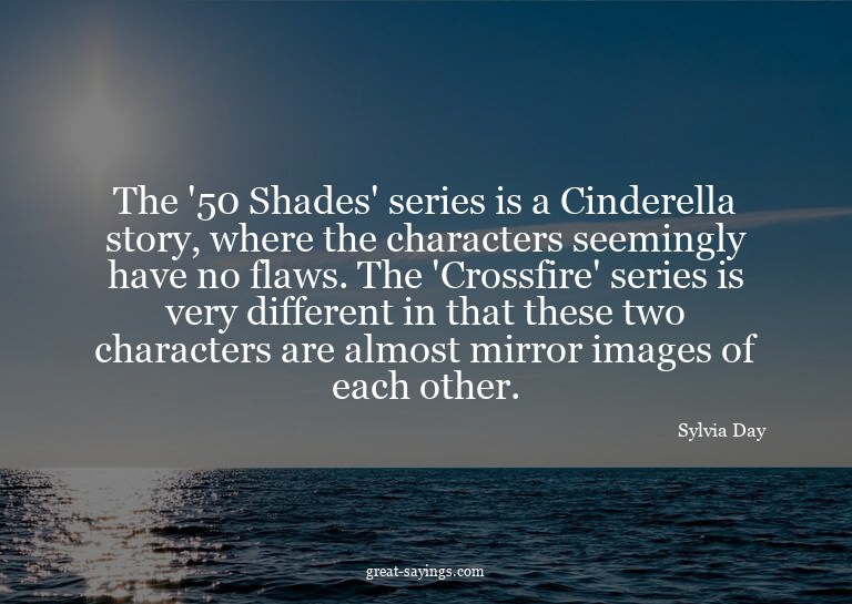 The '50 Shades' series is a Cinderella story, where the
