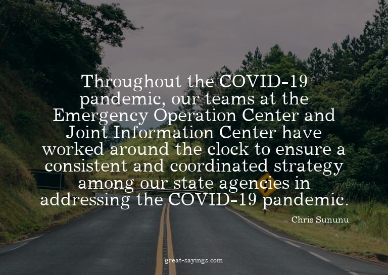 Throughout the COVID-19 pandemic, our teams at the Emer