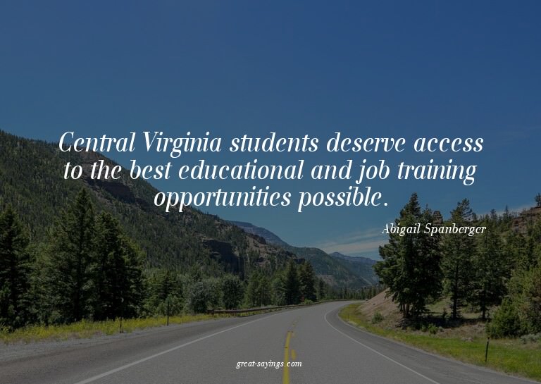 Central Virginia students deserve access to the best ed