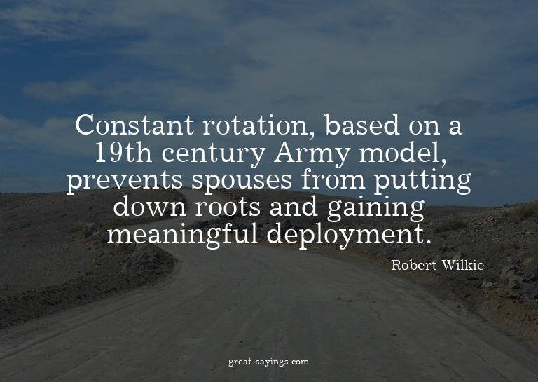 Constant rotation, based on a 19th century Army model,