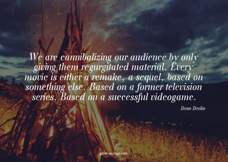 We are cannibalizing our audience by only giving them r