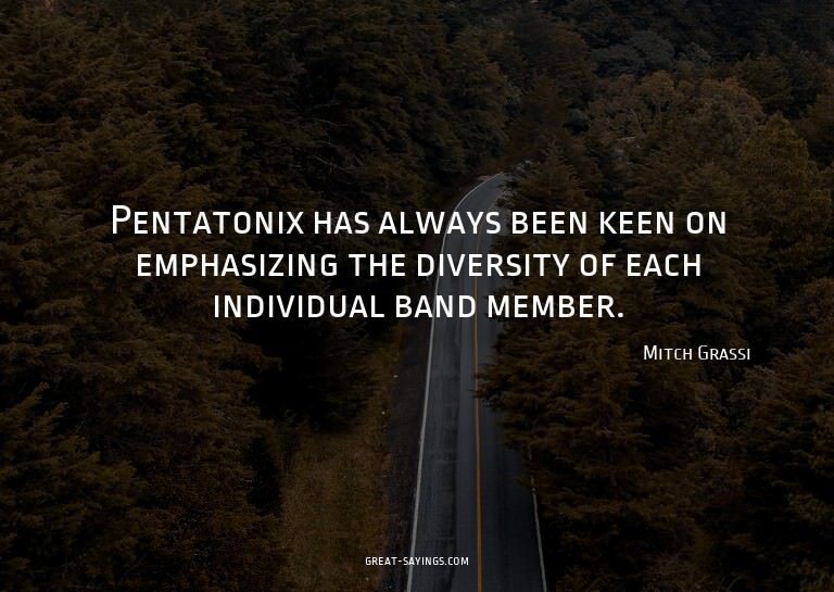 Pentatonix has always been keen on emphasizing the dive