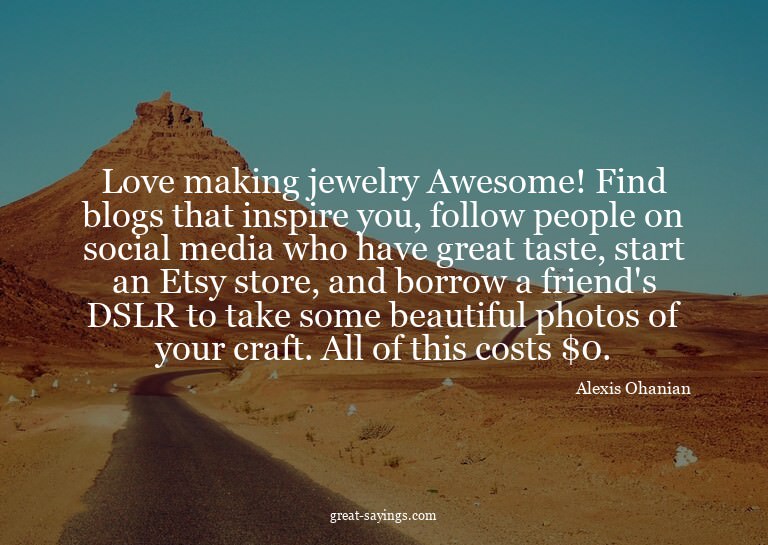 Love making jewelry? Awesome! Find blogs that inspire y