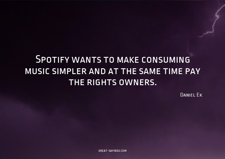 Spotify wants to make consuming music simpler and at th