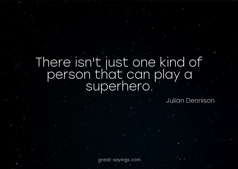There isn't just one kind of person that can play a sup
