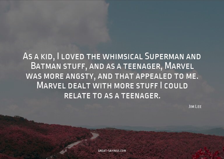 As a kid, I loved the whimsical Superman and Batman stu