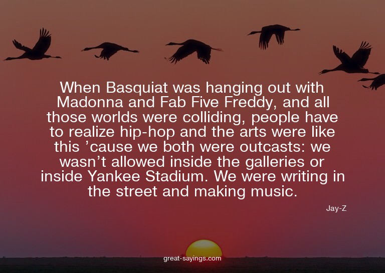 When Basquiat was hanging out with Madonna and Fab Five