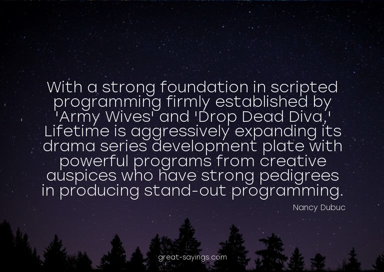 With a strong foundation in scripted programming firmly