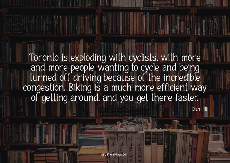 Toronto is exploding with cyclists, with more and more