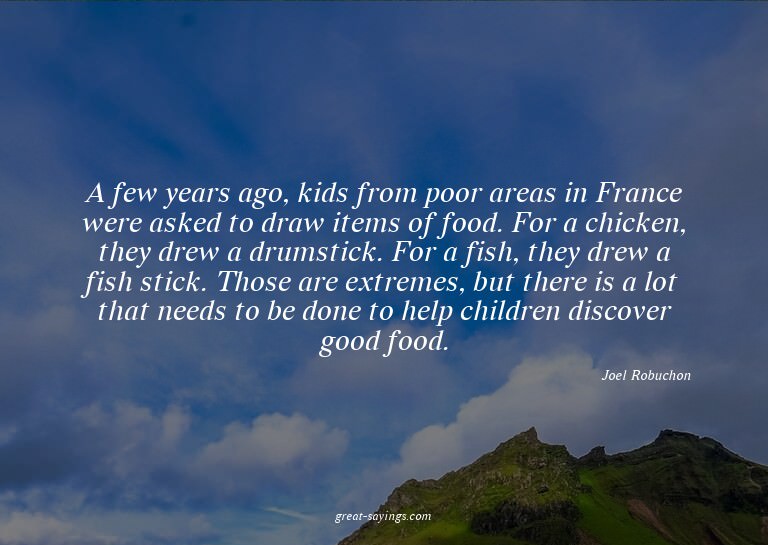 A few years ago, kids from poor areas in France were as