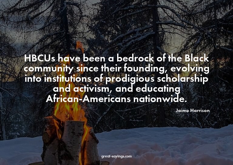HBCUs have been a bedrock of the Black community since