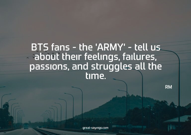 BTS fans - the 'ARMY' - tell us about their feelings, f
