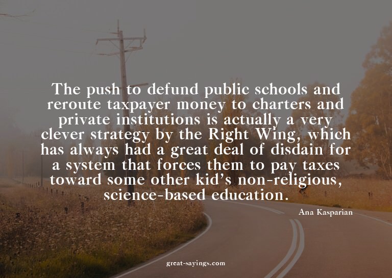 The push to defund public schools and reroute taxpayer