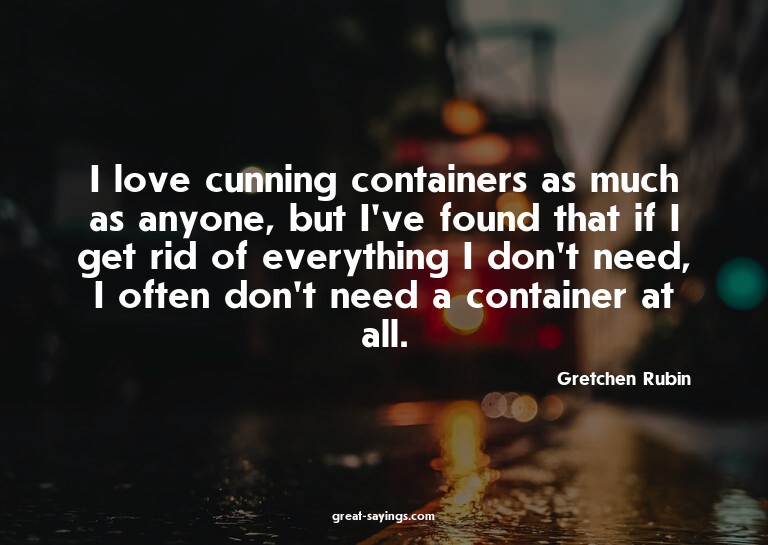 I love cunning containers as much as anyone, but I've f