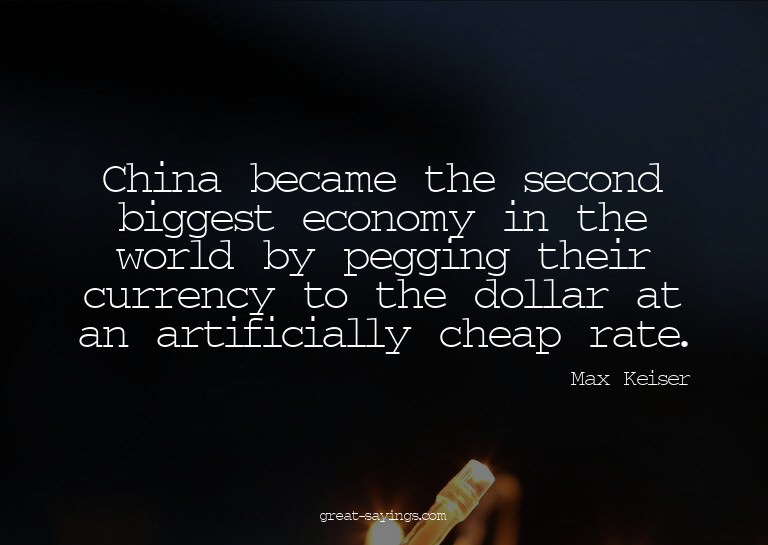 China became the second biggest economy in the world by