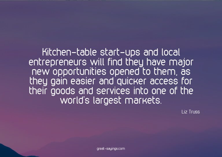 Kitchen-table start-ups and local entrepreneurs will fi