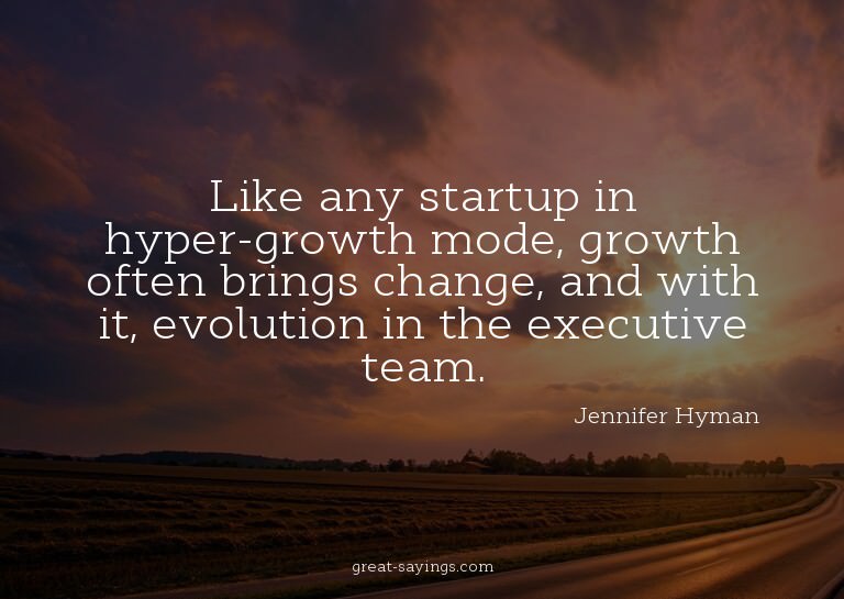 Like any startup in hyper-growth mode, growth often bri