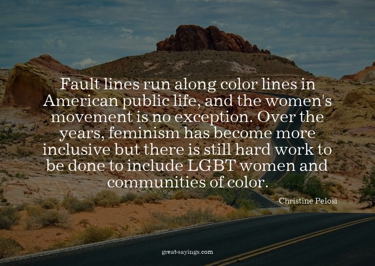 Fault lines run along color lines in American public li